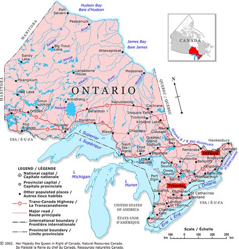 Cities In Ontario & Interactive Map .